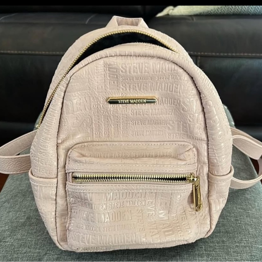 Steve Madden Pink Mini Backpack Preowned